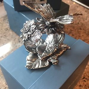 Reed & Barton butterfly napkin holder